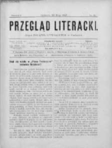 Przegląd Literacki : organ Związku Literackiego w Krakowie. 1897, nr 10