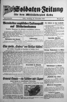 Soldaten = Zeitung der Schlesischen Armee 19 November 1939 nr 65