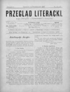 Przegląd Literacki : organ Związku Literackiego w Krakowie. 1897, nr 19-20