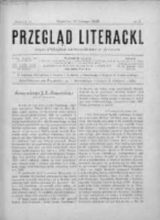 Przegląd Literacki : organ Związku Literackiego w Krakowie. 1898, nr 3