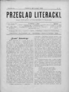 Przegląd Literacki : organ Związku Literackiego w Krakowie. 1898, nr 4