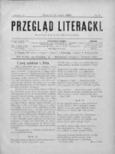 Przegląd Literacki : organ Związku Literackiego w Krakowie. 1898, nr 5