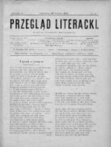 Przegląd Literacki : organ Związku Literackiego w Krakowie. 1898, nr 6