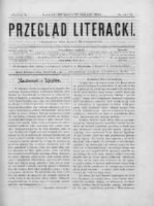 Przegląd Literacki : organ Związku Literackiego w Krakowie. 1898, nr 14-15