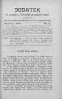 Dodatek Fachowy do Czasopisma Przewodnik Gimnastyczny "Sokół" : wydawany pod kierunkiem związkowego grona nauczycielskiego. 1910, nr 2