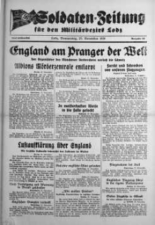 Soldaten = Zeitung der Schlesischen Armee 23 November 1939 nr 68