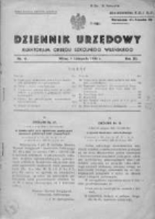 Dziennik Urzędowy Kuratorjum Okręgu Szkolnego Wileńskiego. 1935. Rok XII, nr 11