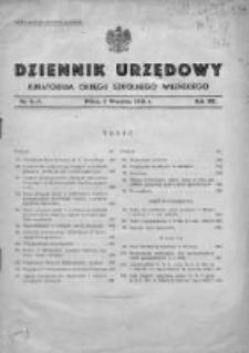 Dziennik Urzędowy Kuratorjum Okręgu Szkolnego Wileńskiego. 1936. Rok XIII, nr 8-9