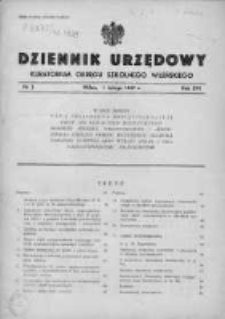 Dziennik Urzędowy Kuratorjum Okręgu Szkolnego Wileńskiego. 1939. Rok XVI, nr 2