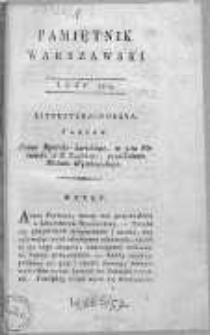 Pamiętnik Warszawski. 1809. Tom I. Luty