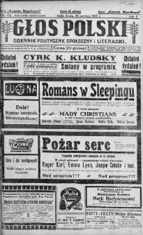 Głos Polski : dziennik polityczny, społeczny i literacki 29 czerwiec 1927 nr 176