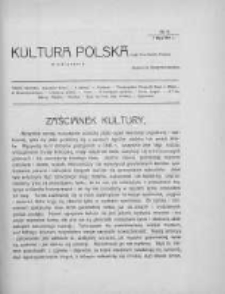 Kultura Polska : organ Tow. Kultury Polskiej. 1910. Nr 5