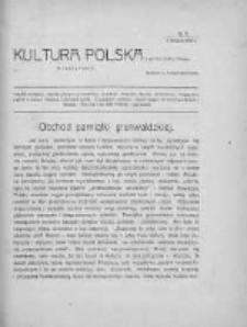 Kultura Polska : organ Tow. Kultury Polskiej. 1910. Nr 8