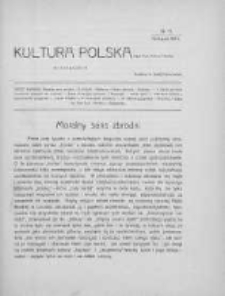 Kultura Polska : organ Tow. Kultury Polskiej. 1910. Nr 11
