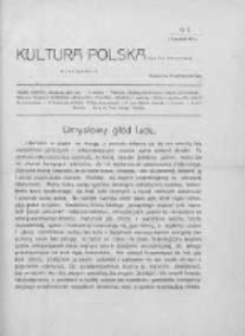Kultura Polska : organ Tow. Kultury Polskiej. 1911. Nr 6