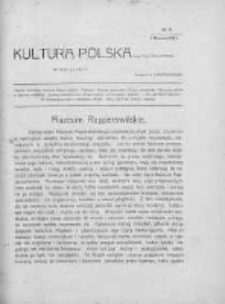 Kultura Polska : organ Tow. Kultury Polskiej. 1911. Nr 9