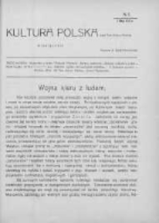 Kultura Polska : organ Tow. Kultury Polskiej. 1912. Nr 5