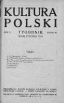 Kultura Polski. 1918. Zeszyt 3