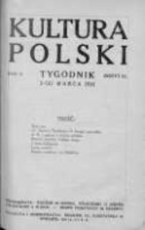 Kultura Polski. 1918. Zeszyt 9