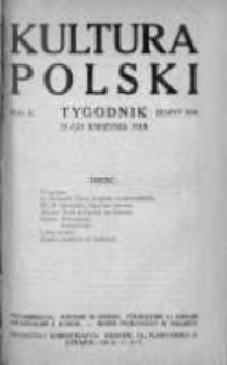 Kultura Polski. 1918. Zeszyt 16