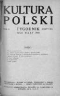 Kultura Polski. 1918. Zeszyt 19