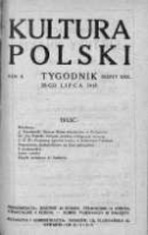 Kultura Polski. 1918. Zeszyt 30