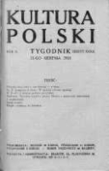 Kultura Polski. 1918. Zeszyt 32