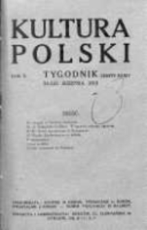 Kultura Polski. 1918. Zeszyt 34