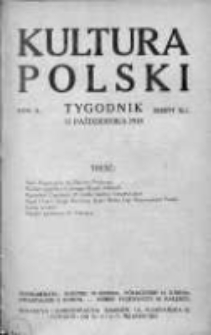 Kultura Polski. 1918. Zeszyt 41
