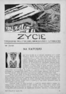 Życie : tygodnik polityczny, społeczny i literacki. 1911. Nr 3