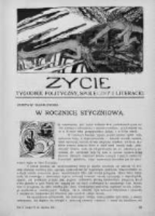 Życie : tygodnik polityczny, społeczny i literacki. 1911. Nr 4