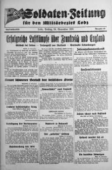 Soldaten = Zeitung der Schlesischen Armee 24 November 1939 nr 69