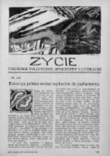 Życie : tygodnik polityczny, społeczny i literacki. 1911. Nr 17
