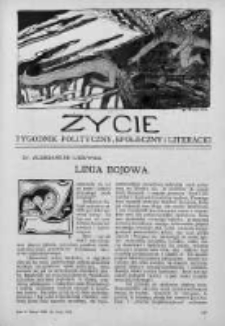 Życie : tygodnik polityczny, społeczny i literacki. 1911. Nr 21