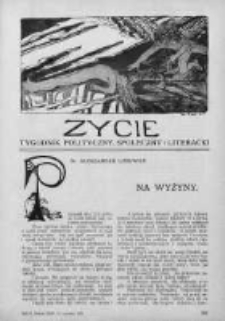 Życie : tygodnik polityczny, społeczny i literacki. 1911. Nr 24
