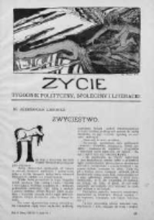 Życie : tygodnik polityczny, społeczny i literacki. 1911. Nr 28