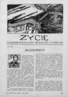 Życie : tygodnik polityczny, społeczny i literacki. 1911. Nr 31-33
