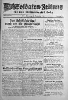 Soldaten = Zeitung der Schlesischen Armee 28 November 1939 nr 72