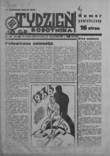 Tydzień Robotnika 22-29 grudzień R. 3. 1935 nr 90