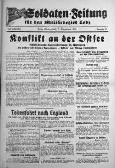 Soldaten = Zeitung der Schlesischen Armee 2 Dezember 1939 nr 76