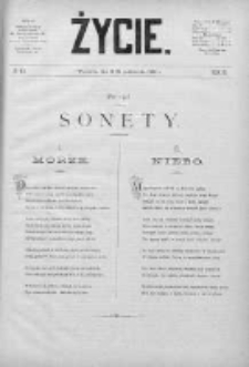 Życie : [tygodnik literacko-naukowy, poświęcony przeważnie sprawom literatury pięknej]. 1889. R. III, nr 43