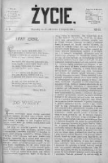 Życie : [tygodnik literacko-naukowy, poświęcony przeważnie sprawom literatury pięknej]. 1889. R. III, nr 44