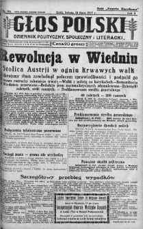 Głos Polski : dziennik polityczny, społeczny i literacki 16 lipiec 1927 nr 193