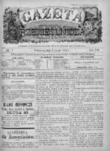 Gazeta Rzemieślnicza : pismo tygodniowe wychodzi co sobota. 1895, nr 6
