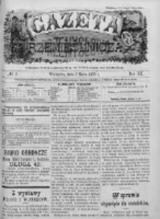 Gazeta Rzemieślnicza : pismo tygodniowe wychodzi co sobota. 1895, nr 9