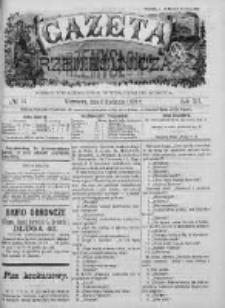 Gazeta Rzemieślnicza : pismo tygodniowe wychodzi co sobota. 1895, nr 14