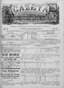 Gazeta Rzemieślnicza : pismo tygodniowe wychodzi co sobota. 1895, nr 25