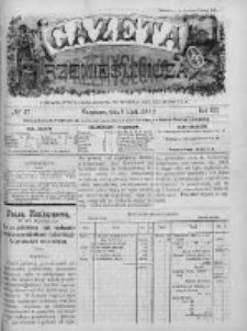Gazeta Rzemieślnicza : pismo tygodniowe wychodzi co sobota. 1895, nr 27