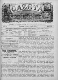 Gazeta Rzemieślnicza : pismo tygodniowe wychodzi co sobota. 1895, nr 28