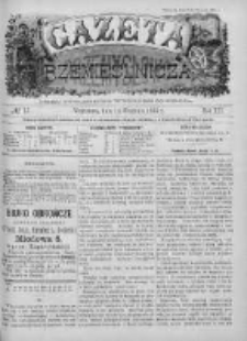 Gazeta Rzemieślnicza : pismo tygodniowe wychodzi co sobota. 1895, nr 37
